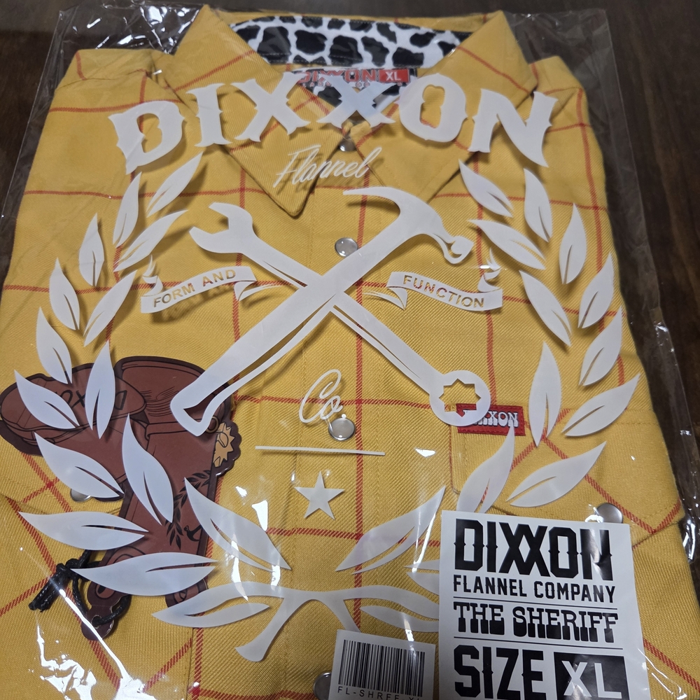 DIXXON The Sheriff (Woody's Flannel) Mens XL